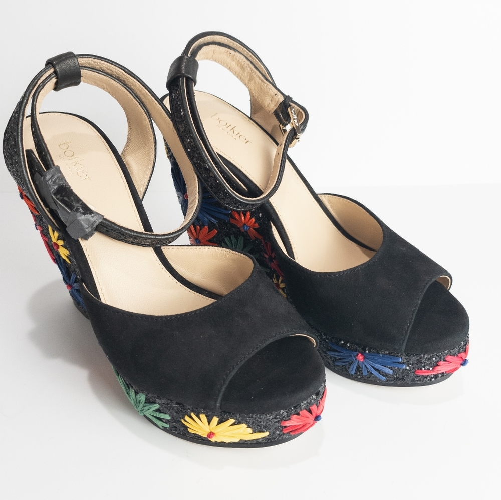 Botkier Jessie Wedge Sandal -6.5 - Picture 8 of 9